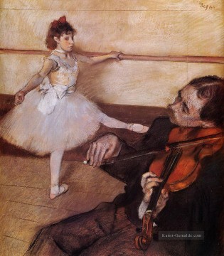 Edgar Degas Werke - die Tanzstunde 1879 Edgar Degas